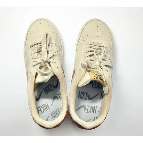 Used Size US 8.5 EU 39 Womens Nike Air Force 1 Shadow Shoes No Box DZ4705-200 - Picture 7 of 13